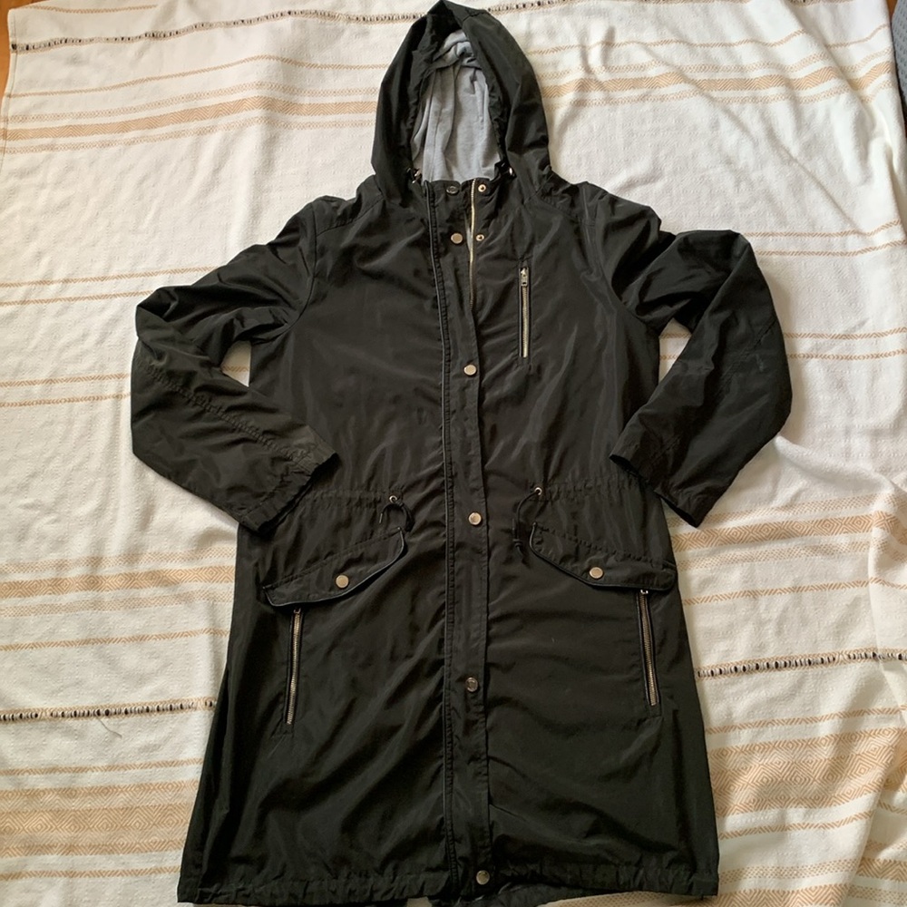 s.Oliver Lightweight Jacket in Dark Green Size 12